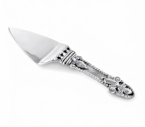 Stainless Steel <b>Cake</b> Knife With Ornate Design Handle Premium Flatware For Elegant <b>Cake</b> Serving Use And <b>Wedding</b> Use - Product Image 3