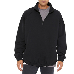 Sweat-shirts mi-zippés personnalisés pour hommes, légers, respirants, grandes tailles, doux, confortables, de haute qualité, écologiques, séchage rapide - Product Image 1