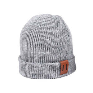 New Wholesale Unisex Winter Knitted <b>Beanie</b> for Adults 100% <b>Wool</b> Warm <b>Beanie</b> <b>Hat</b> with Custom - Product Image 6