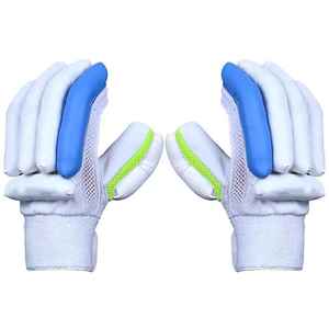 Gants de frappe de cricket professionnels sur mesure, antidérapants, respirants, confortables, style sportif, rembourrage en plumes, cuir - Product Image 3