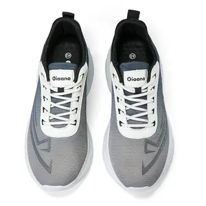 Chaussures de sport noires pour hommes, baskets décontractées à lacets, antidérapantes, légères, respirantes, de haute qualité, pour la marche en plein air et la course - Product Image 4