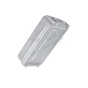 ถาดใส่เครื่องมือสแตนเลสแบบแมนนวลพร้อมฝาปิด ใช้ได้หลากหลายวัตถุประสงค์สำหรับการฆ่าเชื้อและการจัดเก็บเครื่องมืออย่างปลอดภัย - Product Image 5