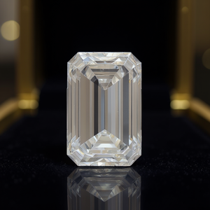 Diamants en vrac de qualité VVS2, émeraude cultivée en laboratoire certifiée IGI, 10,07 carats - Product Image 3