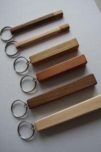Premium <b>Custom</b> Blank Wood Keychain Personalized Acacia Wooden Keyring Sales Cheap Blank Wood <b>Key</b> <b>Ring</b> - Product Image 6
