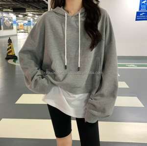 Vente en gros de sweats à capuche pour femmes brodés pour l'hiver, broderie personnalisée, 100% coton molletonné, vêtements de sport, ensembles de jogging - Product Image 5