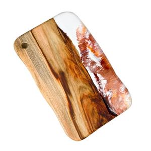 Planche à fromage en résine homeuse planche de service en bois personnalisée planche à découper en bois serveur - Product Image 1