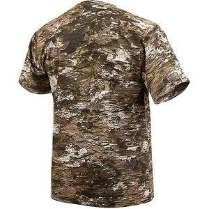 Chemises de chasse pour hommes personnalisées de haute qualité, séchage rapide et confortables, manches courtes, camouflage, pour garçons - Product Image 3