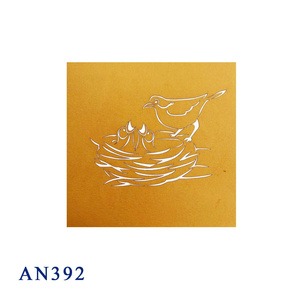 Tarjeta Pop-up de la Familia de Aves, Artesanía en Papel, Regalos de San Valentín, Día de la Madre, Acción de Gracias, Vietnam - Product Image 6