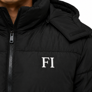 New Custom Thick Shinny Outdoor Long <b>Bubble</b> <b>Coat</b> Streetwear Custom Quilted Men's Jackets Hooded Winter Outerwear Wholesale OEM - Product Image 5