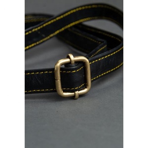 LW-Cinturón de piel auténtica hecho a mano, 2 colores, con cabestrillo, 2 colores - Product Image 1