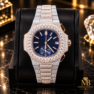 Reloj de Lujo para Hombre con Diamantes Cuadrados de 41 mm, Automático, Analógico, de Cuarzo, con Cristal de Zafiro, Cierre de Hebilla, Correa de Acero Inoxidable y Aleación - Product Image 3