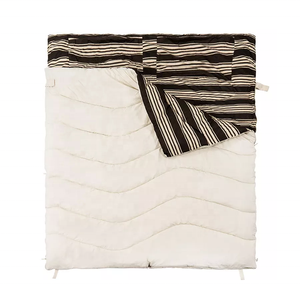 Sac de couchage rectangulaire double confortable en polyester, 3 saisons, hiver, randonnée et camping, capacité 2 personnes, exporté du Bangladesh - Product Image 1