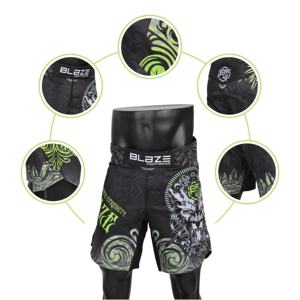 Pantalones cortos de boxeo MMA personalizados de alta calidad respetuosos con el medio ambiente transpirable y secado rápido embalaje personalizado ropa deportiva para hombres Vemon Set - Product Image 5