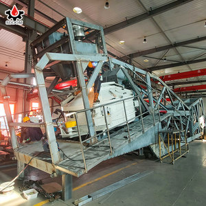 Voll automatisch Günstige 25 m3/Stunde Kleine tragbare Beton mischa nlage Ready Mix Mobile Beton mischa nlage - Product Image 5