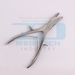 Rongeur à os Stille-Luer de qualité supérieure, 22 cm, droit, instruments chirurgicaux orthopédiques médicaux - Product Image 5