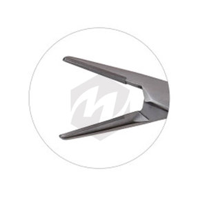 Halsey Needle Holder <b>Tungsten</b> Carbide Surgical Stainless Steel Medic Instruments Suturing Dental Veterinary Medical 14cm Curved - Product Image 5