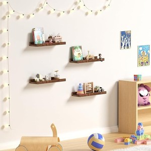 Bamboo Eco-Friendly Handmade Durable Lightweight Wall <b>Gallery</b> Photo <b>Frame</b> Ledge Shelf System Wholesale - Product Image 3