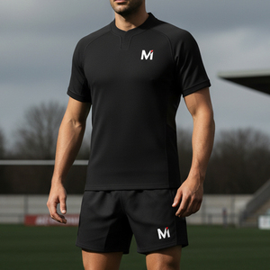 ชุดยูนิฟอร์มรักบี้พิมพ์ลายตามสั่งราคาโรงงาน ชุดเสื้อและกางเกงรักบี้สำหรับมืออาชีพ แห้งเร็ว ป้องกันแบคทีเรีย - Product Image 6