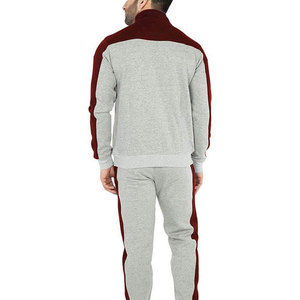 Ensembles de survêtements pour hommes à fermeture éclair intégrale, style unique, nouveau design, fabrication OEM/ODM, meilleur fabricant, marque privée, prix bas - Product Image 2