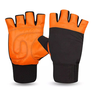 Bodybuilding Weightlifting <b>Gloves</b> for Gym Workout Training with Reinforced Palm Grip and Comfortable Breathable Fabric Design - Product Image 2