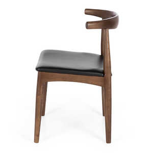 Fauteuil de salle à manger en teck moderne de qualité supérieure, écologique, avec coussin en cuir, durable, pour hôtel et restaurant, directement de l'usine - Product Image 3