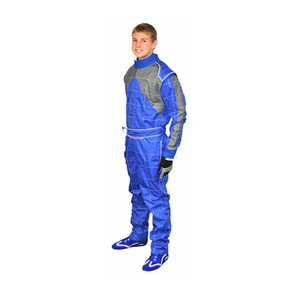 Lightweight % Polyester Waterproof Flame-Retardant Karting Racing Suit Designed for <b>Driver</b> Comfort Mobility All Seasons WEAR - Product Image 1