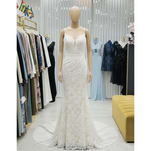 Vestido de Noche Elegante de Satén para Mujer, al Por Mayor, de la Mejor Calidad, con Cuello en V y Largo hasta el Suelo, para Fiestas y Cócteles - Product Image 5