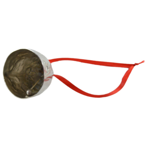 Campana Colgante Navideña de Metal, Diseño con Acabado Plateado, Campana de Hierro para Colgar en el Árbol de Navidad y Campana Festiva - Product Image 4