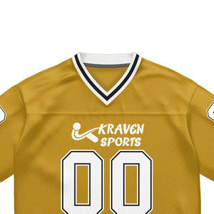 Jersey de Fútbol Americano Personalizado con Diseño Moderno, Servicio OEM en Grandes Cantidades para 2026 - Product Image 4