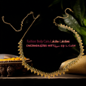 Fashion Body Chain-Lakshmi Engraved Hip Chain - Product Image 3