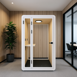 Cabines acoustiques de bureau Solo Plus HIPOD pour réunions intérieures à domicile avec intimité pour usage professionnel - Product Image 3