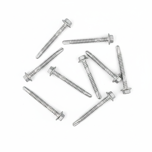 Wholesale Price PDC Model 5 Washer Head Self-Drilling Deep Coarse Thread Class 8 Metric/Inch <b>Galvanized</b> Carbon Steel <b>Screws</b> 12mm - Product Image 1