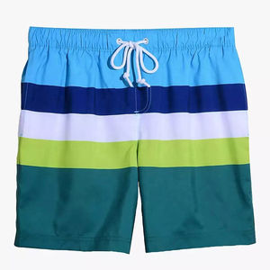 Mejor proveedor de shorts de playa para nadar con impresión de logotipo personalizado, 100% poliéster, malla, shorts de playa con impresión digital personalizados para hombre - Product Image 5
