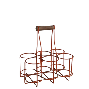 Hot Selling Antique Metal Wine <b>Rack</b> 6 Bottle Capacity <b>Display</b> Stand Home Furniture Handmade Wine <b>Racks</b> - Product Image 4