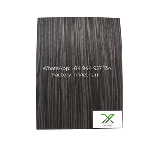 Qing Yang Engineered Ebony <b>Veneer</b> Panels Eco-Friendly Rotary Cut 2500x640mm Modern Design for Furniture Door Interior Use - Product Image 5