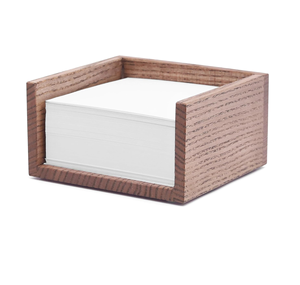 Desktop Organizer Hot Selling Wood Memo Pad Holder Customized Office Paper Desktop Decorations <b>Sticky</b> <b>Note</b> Pad Holder - Product Image 6