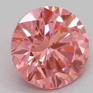 Diamant rose vif fantaisie cultivé en laboratoire, taille ronde 0,81 carat, certifié IGI, diamant CVD non monté pour la fabrication de bijoux (bagues, boucles d'oreilles) - Product Image 5