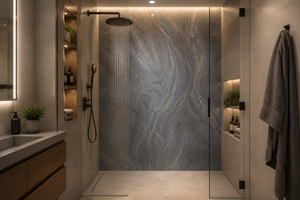 Fabricante Indio de Láminas de Mármol Blanco Silvia, Patrón de Lujo, Revestimiento de Piedra Natural, Impermeable, Duradero, 100% para Hogar, Bar, Exterior - Product Image 6