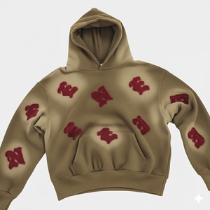 Fabricante de Ropa Vintage, Venta al Por Mayor, Sudaderas Personalizadas de 455 g/m², 100% Algodón, Secado Rápido, Invierno, Estilo Casual, con Detalles Desgastados en la Parte Delantera - Product Image 6