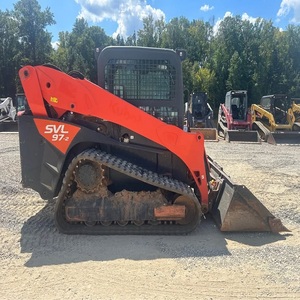 Used <b>Top</b> Grade Performance Diesel Engine Kubota Track Skid Steer Loader High <b>Load</b> Moment Perfect Condition - Product Image 3