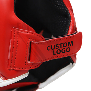 Protector de Cabeza para Boxeo, Acolchado Anti-Impactos, Duradero, OEM ODM, Cuero PU, Ajuste Ajustable, Cómodo, Protector Bucal Grande - Product Image 4