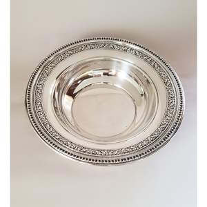 Tazón Decorativo Grande de Acero Inoxidable Pulido Ecológico para Servir Comida en Buffet, Abertura Amplia, Elegante y Brillante - Product Image 1