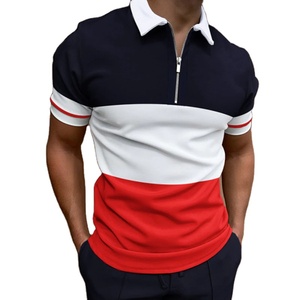Polo homme décontracté à manches courtes avec poche poitrine, coupe ajustée, nouvelle collection été, vente en gros - Product Image 6