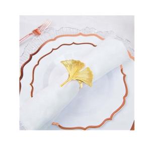 แหวนรองผ้าเช็ดปากโลหะงานฝีมือสุดหรู ปี 2025 ชุด 4 ชิ้น เป็นมิตรกับสิ่งแวดล้อม ทนทาน ทันสมัย มีสไตล์ ดีไซน์โดดเด่น สีสันสดใส - Product Image 6