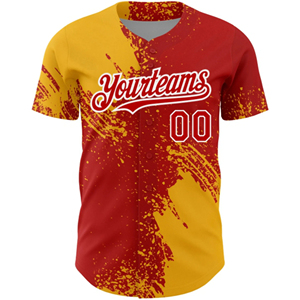 Custom Pink <b>White</b> Baseball Jersey Sublimated Print <b>Button</b> Front Short Sleeve Team Name Number Unisex Adult Moisture-Wicking XL - Product Image 5