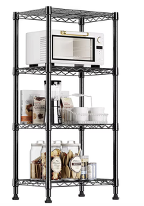 OEM/ODM Vietnam High Quality 4 Tier NSF Metal Chrome Wire <b>Shelf</b> Rack 800lbs Heavy Duty Garage Storage Shelving <b>Unit</b> - Product Image 2