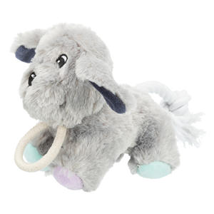 Jouet pour chien en peluche avec corde, 24 cm, jouet interactif pour animaux de compagnie - Product Image 2