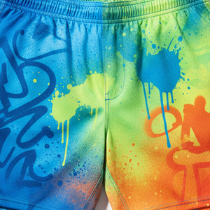 Shorts d'été unisexes imperméables à séchage rapide pour la natation, le surf, la course à pied et les sports nautiques avec doublure – Vente en gros - Product Image 2