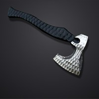 Hache à barbe de style Viking en acier au carbone forgé à la main, manche en bois, fourreau en cuir, qualité industrielle, hache personnalisée OEM pour le travail du bois