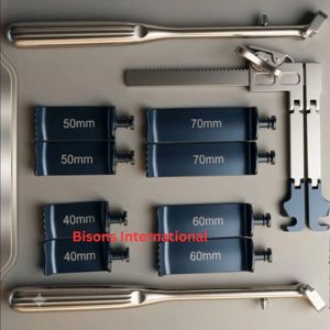 BISONS Wholesale Ensemble de rétracteurs pour chirurgie lombaire de style McCulloch, 11 pièces, instruments orthopédiques, classe I, usage hospitalier - Product Image 2